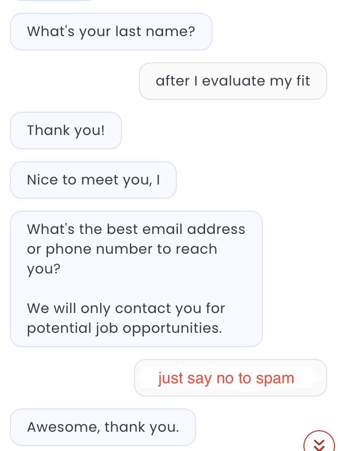 Assumptions are made, and they are not good