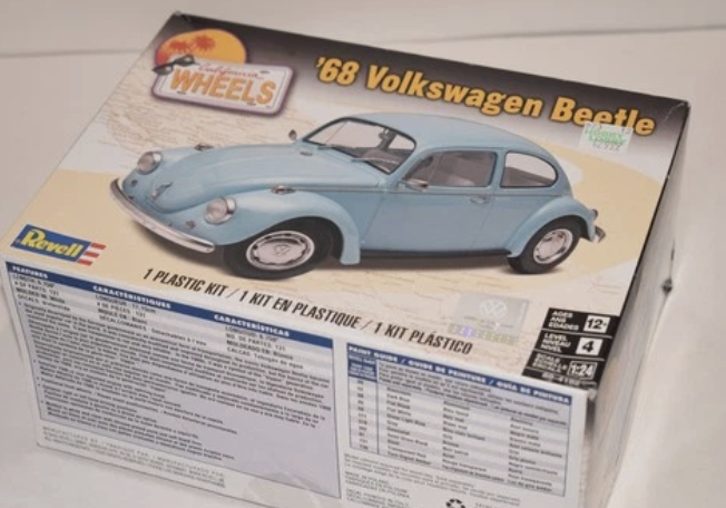 The 1968 Volkswagen Beetle kit used to build Herbie